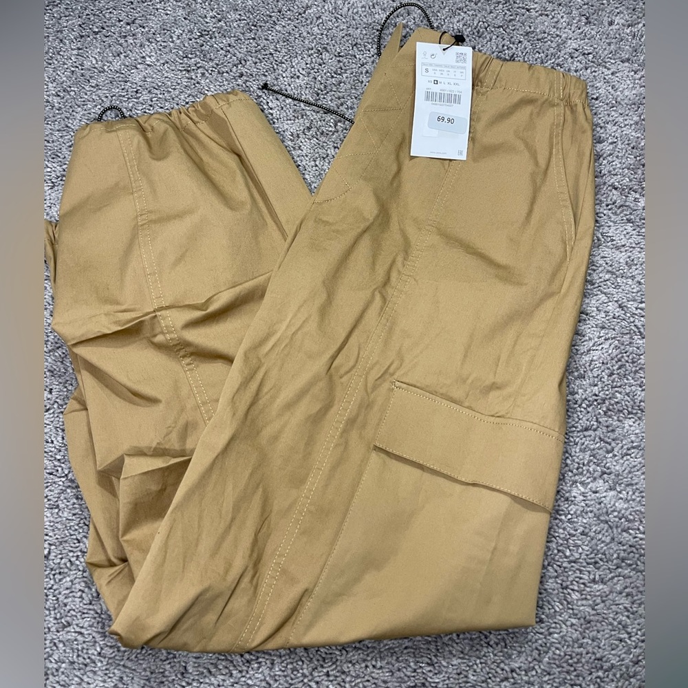 Zara parachute pants